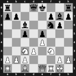 1968 Capablanca Memorial – Round 1 – Zinn, Lothar – 1-0 – Garcia Martinez, Salomon – G38