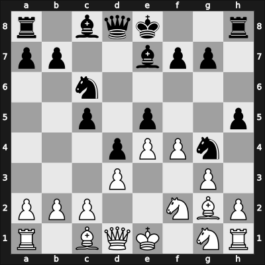 1968 Capablanca Memorial – Round 1 – Suetin, Alexey S – 0-1 – Cobo Arteaga, Eldis – G39