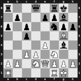 1968 Capablanca Memorial – Round 1 – Kholmov, Ratmir D – 1-0 – Jimenez Zerquera, Eleazar – G44