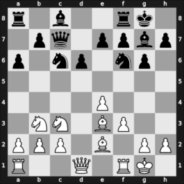 1968 Cardenas/Matanzas/Santa Clara – Round 3 – Abarca Morales, Cristian – 0-1 – Alvarez del Monte, Jose – G18