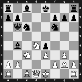 1968 Cardenas/Matanzas/Santa Clara – Round 9 – Jimenez Zerquera, Eleazar – 1/2-1/2 – Garcia Martinez, Silvino – G42