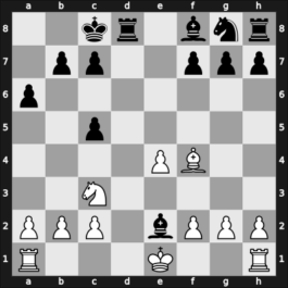 1968 Cardenas/Matanzas/Santa Clara – Round 10 – Estrada Degrandi, Walter – 1/2-1/2 – Mendivil Salinas, Ismael – G48