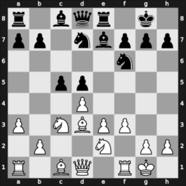 1968 Cardenas/Matanzas/Santa Clara – Round 12 – Angulo Castillo, Francisco – 1-0 – Alvarez del Monte, Jose – G60