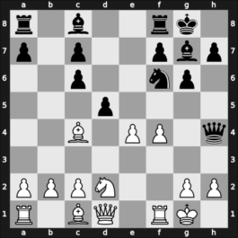 1968 Cardenas/Matanzas/Santa Clara – Round 13 – Boudy Bueno, Julio Leonardo – 1/2-1/2 – Rossetto, Hector – G66