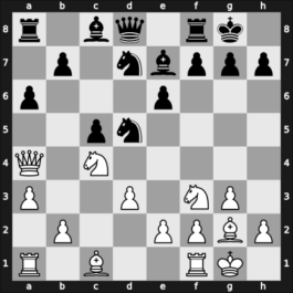1968 Cardenas/Matanzas/Santa Clara – Round 13 – Jimenez Zerquera, Eleazar – 1/2-1/2 – Letelier Martner, Rene – G68