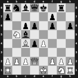 1968 Copenhagen ch-DEN – Round 1 – Moe, Mogens – 1-0 – Dussaubat Pedersen, Nelson Cristian – G32