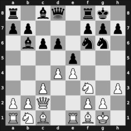 1968 Correspondance (Corr WER/K) – Round 1 – Caceres Richter, Dylan – 1/2-1/2 – Akerlind Nielsen, Melvin – G5