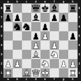 1968 DDR Ch 17. Weimar – Round 4 – Pietzsch, Wolfgang – 1/2-1/2 – Uhlmann, Wolfgang – G1