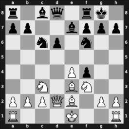 1968 DDR Ch 17th – Round 4 – Hennings, Artur – 1/2-1/2 – Malich, Burkhard, Dr. – G3