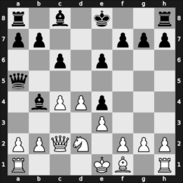1968 DDR Ch 17th – Round 9 – Malich, Burkhard, Dr. – 1/2-1/2 – Baumbach, Friedrich, Dr. – G10