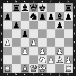 1968 DDR Ch 17th – Round 12 – Baumbach, Friedrich, Dr. – 0-1 – Uhlmann, Wolfgang – G14