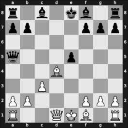 1968 DDR Ch 17th – Round 7 – Fuchs, Reinhart – 1/2-1/2 – Baumbach, Friedrich, Dr. – G26