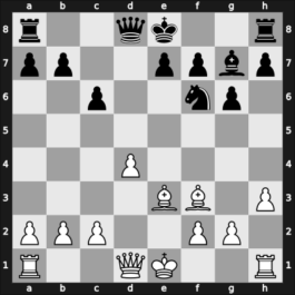 1968 DDR Ch 17th – Round 8 – Schmitz, Bernd – 1/2-1/2 – Uhlmann, Wolfgang – G29