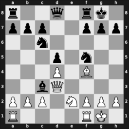 1968 DDR Ch 17th – Round 14 – Fuchs, Reinhart – 1/2-1/2 – Uhlmann, Wolfgang – G57