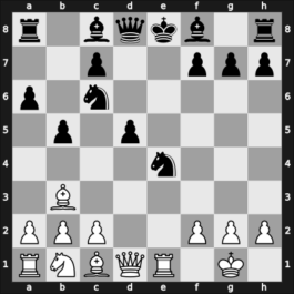 1968 DDR Ch women – Round 8 – Nowarra, Waltraud – 1-0 – Grund, Gisela – G8