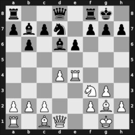 1968 DDR Ch women – Round 13 – Nowarra, Waltraud – 1/2-1/2 – Scholz, Jutta – G14