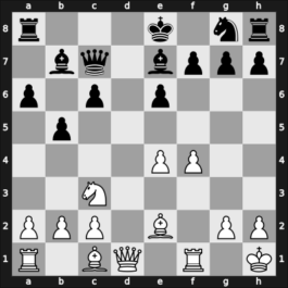 1968 Glasgow Invitation 7th – Round 5 – Levy, David N L – 1/2-1/2 – Macdonald-Ross, Michael – G8