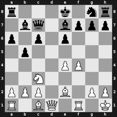 1968 Glasgow Invitation 7th – Round 5 – Levy, David N L – 1/2-1/2 – Macdonald-Ross, Michael – G8