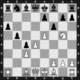 1968 Gori – Round 4 – Gufeld, Eduard – 1/2-1/2 – Mikadze, Alexandre – G9