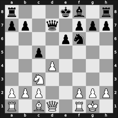 1968 Gori – Round 11 – Gaprindashvili, Nona – 1/2-1/2 – Tal, Mikhail – G28