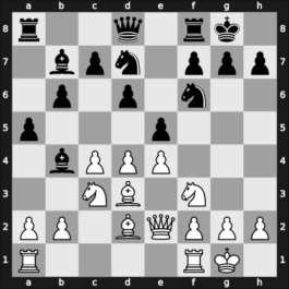 1968 HUN-URS – Round ? – Portisch, Lajos – 1/2-1/2 – Polugaevsky, Lev – G5