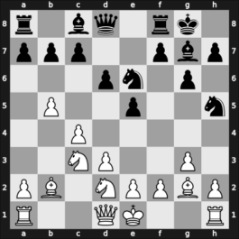 1968 Hoogovens – Round 1 – Jongsma, Alexander – 1/2-1/2 – Zuckerman, Bernard – G10