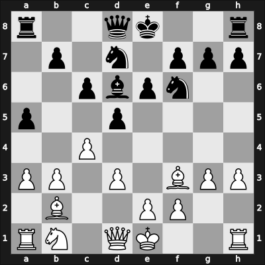 1968 Hoogovens – Round 1 – Flesch, Jean-benoit – 1/2-1/2 – Marovic, Drazen – G1