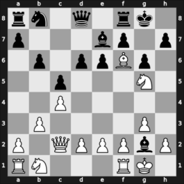 1968 Hoogovens – Round 1 – Padevsky, Nikola – 1/2-1/2 – Matanovic, Aleksandar – G3