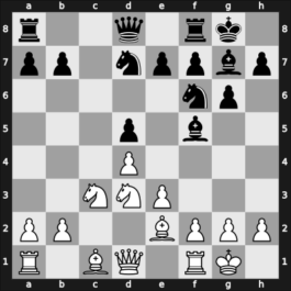 1968 Hoogovens – Round 3 – Donner, Jan-Hein – 1/2-1/2 – Hein-Hort Vlastimil – G33