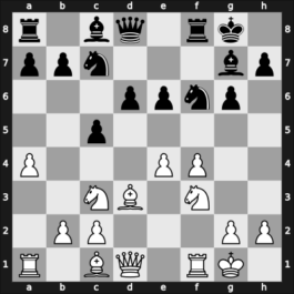 1968 Hoogovens – Round 3 – Rossolimo, Nicolas – 1/2-1/2 – Padevsky, Nikola – G38