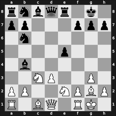 1968 Hoogovens – Round 5 – Korchnoi, Viktor – 1-0 – Ree, Hans – G47