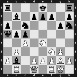 1968 Hoogovens – Round 6 – Langeweg, Kick – 1/2-1/2 – Van Geet, Dirk Daniel – G55