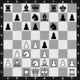 1968 Hoogovens – Round 7 – Van Geet, Dirk Daniel – 1/2-1/2 – Padevsky, Nikola – G63