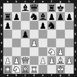 1968 Hoogovens – Round 9 – Tal, Mikhail – 1/2-1/2 – Karaklajic, Nikola – G82