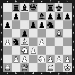 1968 Hoogovens – Round 10 – Rossolimo, Nicolas – 0-1 – Tal, Mikhail – G88
