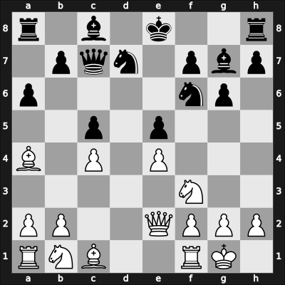 1968 Hoogovens – Round 12 – Rossolimo, Nicolas – 1/2-1/2 – Ciric, Dimitrije – G104