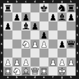 1968 Hoogovens – Round 12 – Korchnoi, Viktor – 0-1 – Portisch, Lajos – G105