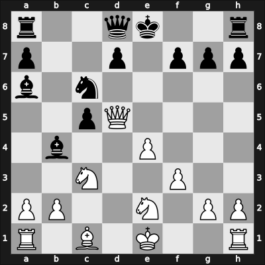 1968 Hoogovens – Round 15 – Gheorghiu, Florin – 1/2-1/2 – Rossolimo, Nicolas – G129