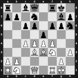 1968 Hungary – Round 1 – Dely, Peter – 1/2-1/2 – Csom, I. – G15