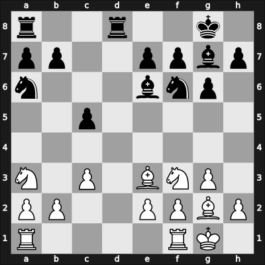1968 Hungary – Round 1 – Sapi, Laszlo – 1/2-1/2 – Adorjan, Andras – G20