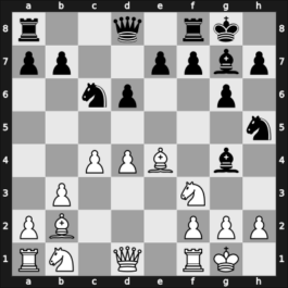 1968 Hungary – Round 1 – Pogats, Jozsef Jr. – 1/2-1/2 – Bilek, Istvan – G21