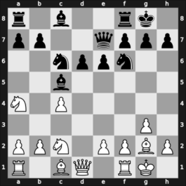 1968 Hungary – Round 1 – Bilek, Istvan – 1/2-1/2 – Forintos, Gyozo V – G6