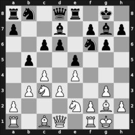 1968 Hungary – Round 1 – Pogats, Jozsef Jr. – 1/2-1/2 – Portisch, Lajos – G13