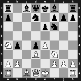 1968 Lugano olm – Round 1 – Gligorić, Svetozar – 1/2-1/2 – Kostro, Jerzy – G49