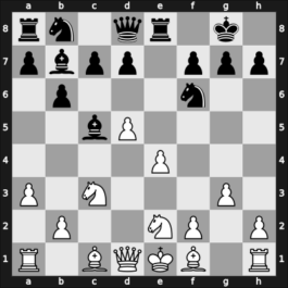 1968 Lugano olm – Round 1 – Najdorf, Miguel – 1/2-1/2 – Balinas, Rosendo C – G96