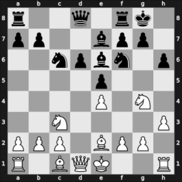 1968 Lugano olm – Round 1 – Letzelter, Jean-Claude – 1/2-1/2 – Benko, Pal – G176