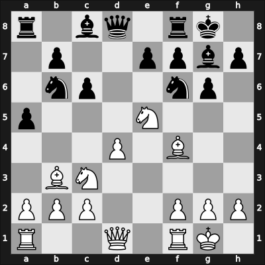 1968 Lugano olm – Round 1 – Unzicker, Wolfgang – 1/2-1/2 – Portisch, Lajos – G252