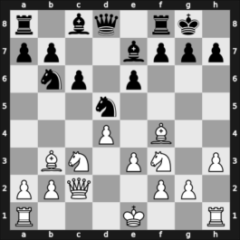 1929 Rogaska Slatina – Round 12 – Rubinstein, Akiba – 1-0 – Canal, Esteban – G41