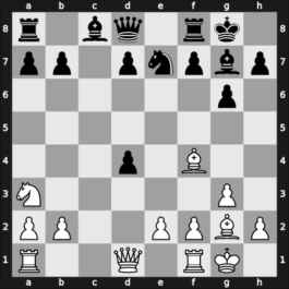 1968 Lugano olm – Round 1 – Csom, Istvan – 1/2-1/2 – Matulovic, Milan – G450