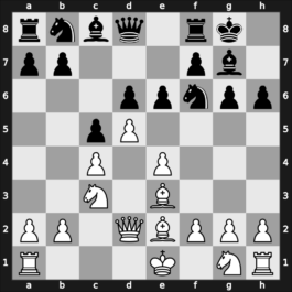 E74m - 7.d5 h6 8.Be3 e6 9.Qd2 - Averbakh